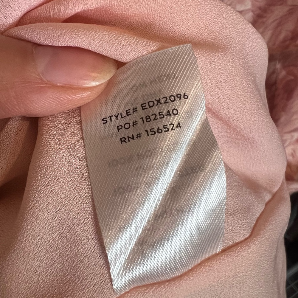 NWT LULUS Cherished Sweetheart Dusty Pink Floral Bustier Midi Dress. Size Small‎ - Picture 12 of 13